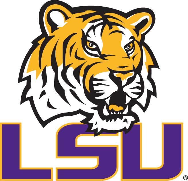 LSU Tigers 2002-2006 Secondary Logo diy DTF decal sticker...